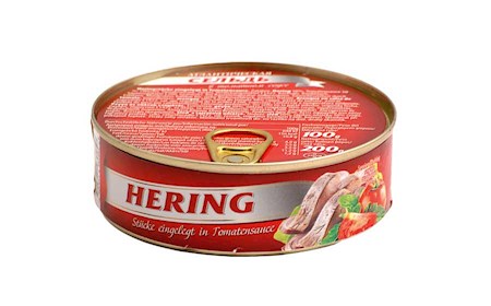 detail Sleď v rajčatové omačcé SibFisch 144g