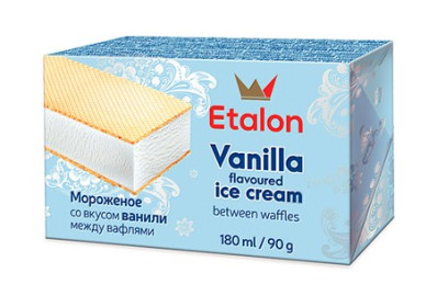 Zmrzlina Vanilková Ruská Etalon 180ml