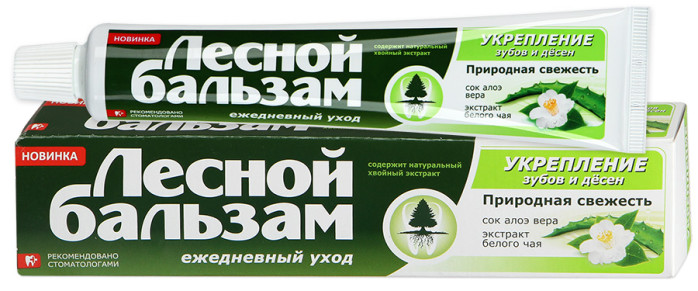 detail Zubní pasta Denní péče o zuby L.B. 75ml