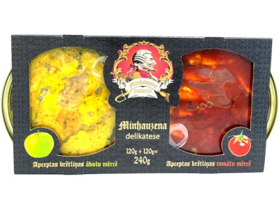 Šproty smažené v jabl. a rajč. omáčce40g Brivais Vilnis
