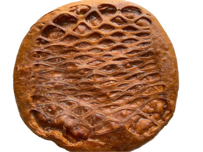Koláč s kuřecím masem a houbami 1Kg