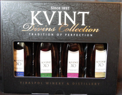 Kolekce brandy Kvint 14-33Let 4x0,05L