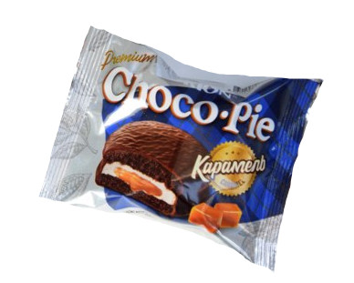 detail Choco Pie Karamel 30g Orion