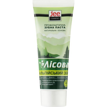 detail Zubní pasta Lesní alpská směs 75 ml Jee Cosmetics