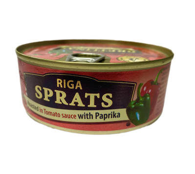 Kilka v rajcatove omacce s paprikou 240g Brivais Vilnis