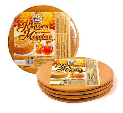 Koržy na dort Medovik 400g