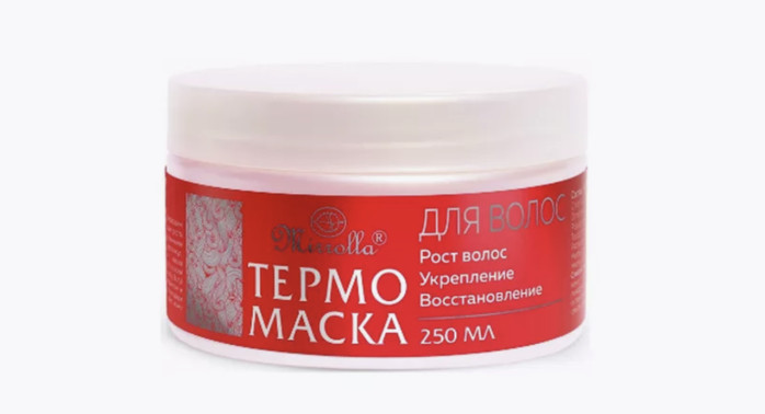 detail Termomaska pro růst vlasů 250ml Mirolla