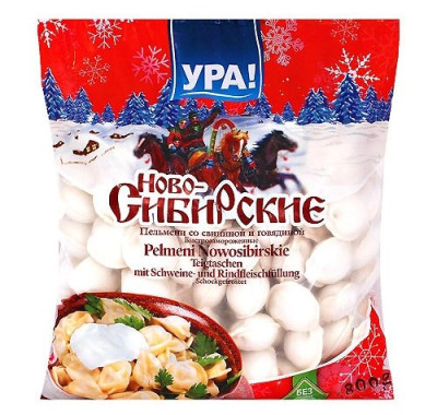 Pelmeně Novo-Sibirskije 800g YRA