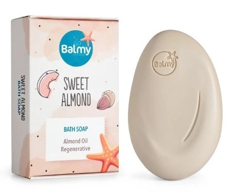 detail Mýdlo do koupele Sladký mandel Balmy