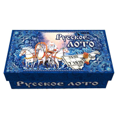 Stolní hrá Ruské loto Trojka