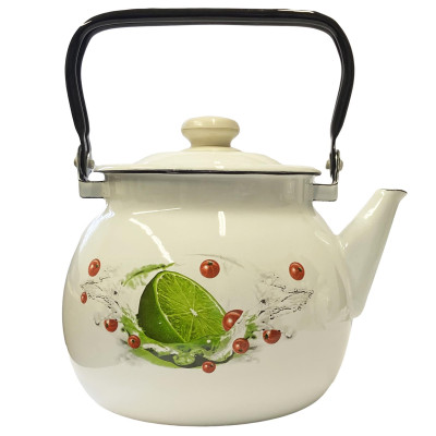 Smaltovaná konvice Lime 3,5L