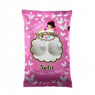 Zefir Bílo-růžový Vkusnjaša 350g