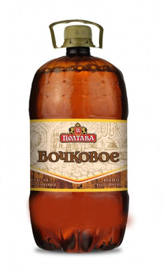 Svetlé pivo Bočkove 1,5L Poltava