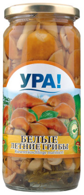 Bílé letní houby Ura 480g