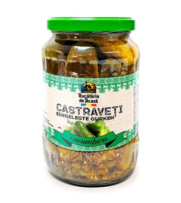 Nakládané okurky 660g Bucataria de Acasa