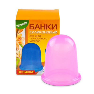 Masažní selikonové banky 1Ks*7cm