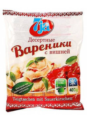 Sladké vareniky s višnemi 7ja 400g