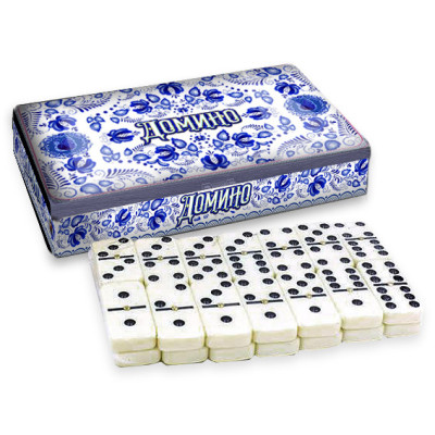 Domino Gžel Metal Box
