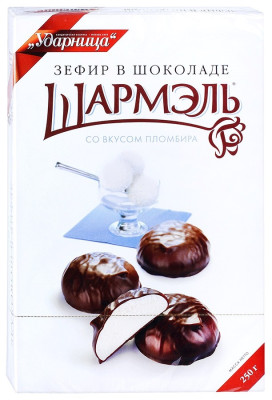 Zefír v Čokoládě Plombir 250g