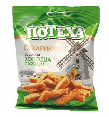 Suchariky Cholodec s křenem 80g Poteha