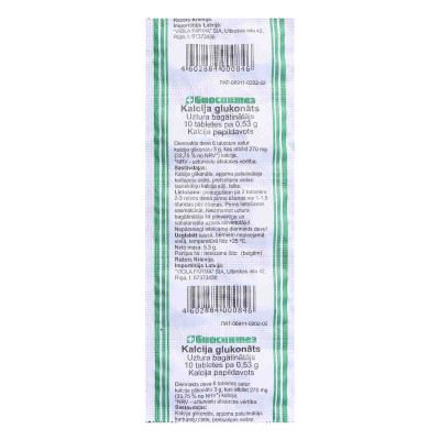 Kalcium Biosintez 500mg 10ks