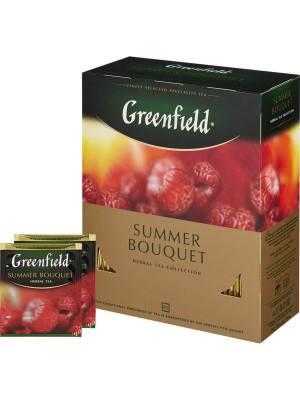 Černý čaj Summer Bouquet 100*2g Greenfield
