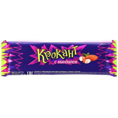 Tyčinka Krokant s mandlemi 28g