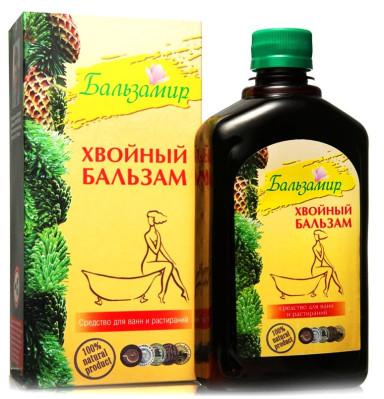 Jehličnatý balzám do koupele 500ml Balsamir