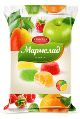 Marmeláda assorti 300g Azovskaja