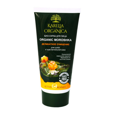 Bio peeling na obličej jemné čištění 180ml Karelia Organica