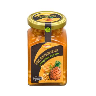 Med Altajský s piniovými ořišky 320g MK