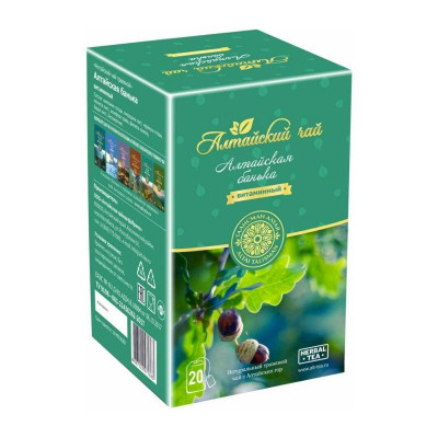 Altajský vitamínový čaj 20*2g Altajskaja banjka