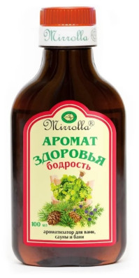 Saunová vůně Bodrosť 100ml Mirrolla Vůně zdraví