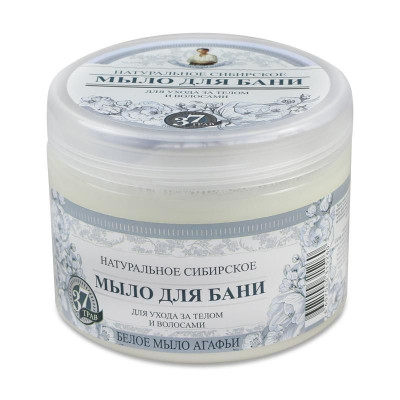 Bílé mýdlo Agafia R.B.A. 500ml