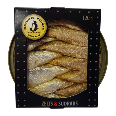 Šproty v oleji 120g Brivais Vilnis