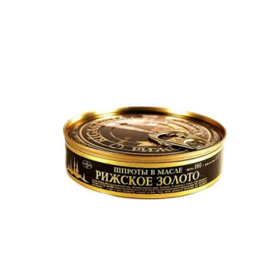 Šproty v oleji RIGA GOLD 160g