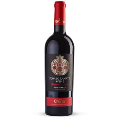 Polosladké Granatové víno Grante 0,75L