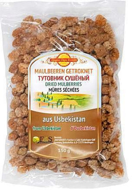 Sušené moruše 150g Uzbekistán