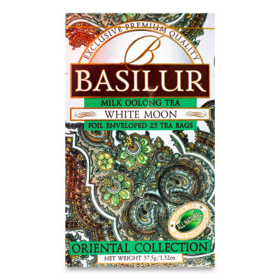 Mlečný Oolong čaj White Moon 25*1,5g Basilur