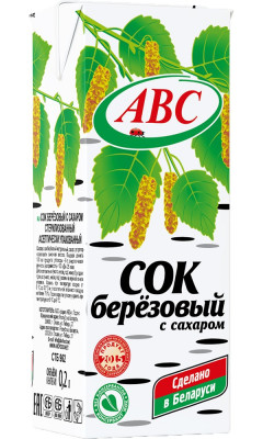 Březový džus s cukrem 0,2L ABC