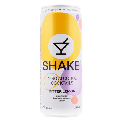 Limonáda Bitter Lemon 0,33L SHAKE