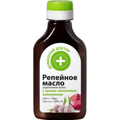 Lopuchový olej Cibule a česnek 100ml D.D.