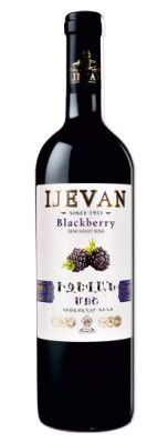 Víno Blackberry Semi-sweet Ijevan 0,75L