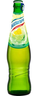 Perlivý nápoj citron-limetka 0,5L Natakhtari