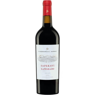 Červené suché víno 0,75L Saperavi KM