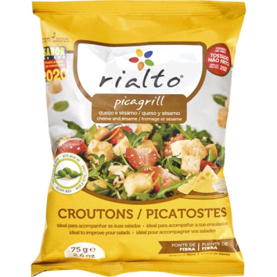 Krutony do salátu s příchutí sýru 75g Rialto