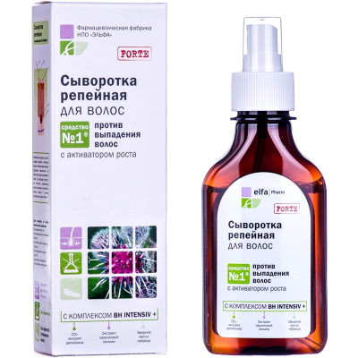 Lopuchová syvorotka na vlasy 100ml Elfa Pharm