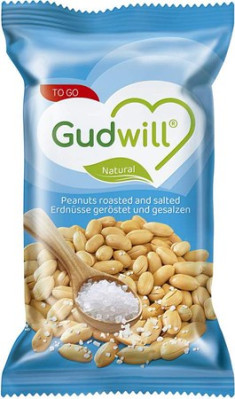 Pražené solené arašidy 100g Gudwill