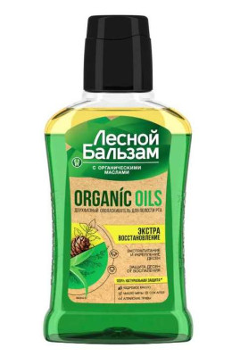 Ústní voda s organické oleje a aloe L.B. 250ml