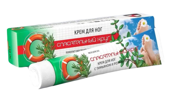 detail Krém na nohy s tymianem 50g Spasatel